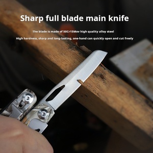 Outil multifonctionnel de poche personnalisable OEM, EDC, <span class=keywords><strong>couteau</strong></span> multifonction pour le camping et la maison - Product Image 2