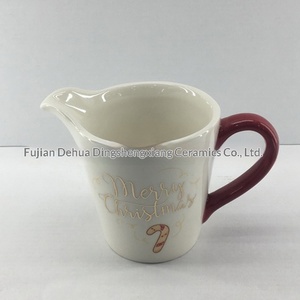 Tasse en céramique de dessin animé, fabricant de tasses en céramique avec décalcomanie de Noël, tasse à café personnalisée avec impression Père Noël, minimalisme moderne, bonbons - Product Image 3