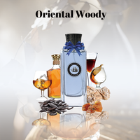 Parfum Semprot parfum pria, parfum Oriental Woody campuran Vanilla Amber mewah