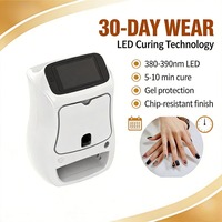 Imprimante à ongles 3D portable 1200 dpi, directe usine, avec séchage intégré 2-en-1, machine de polymérisation automatique DIY pour usage domestique et professionnel