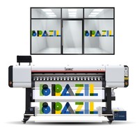Impresora UV Locor de 1.8m, 2.5m, 3.2m con cabezal de impresión XP600 I3200, impresora UV LED de gran formato rollo a rollo, impresora digital de gran formato