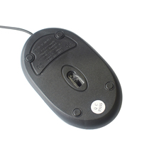 PRIX D'USINE Souris filaire USB noire légère et compacte, modèle SZADP/OEM P007 Guangdong pour utilisation sur ordinateur de bureau PC
