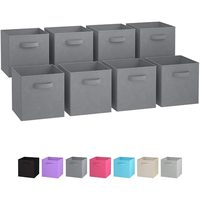Boîte de rangement en tissu pour articles ménagers, sac de rangement pliable en tissu