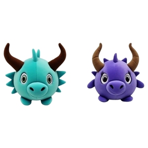 ตุ๊กตาผ้ากำมะหยี่รูปมังกรน่ารัก คุณภาพสูง ปรับแต่งได้ ของเล่นมังกรสร้างสรรค์ พร้อมเขา มังกร บรรเทาความเครียด สำหรับเด็กกอด - Product Image 1