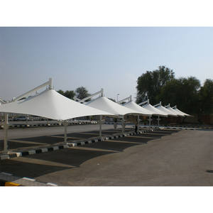 Hot Sale PVDF/PTFE/ETFE Tensile Membrane Structure Tent Coated Tarpaulin Event Tent Anti-UV Party Tent <b>Tarp</b> Sell - Product Image 2