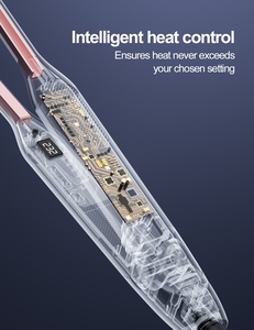 Mini lisseur de cheveux pour hommes en gros avec plaques fines, lisseur électrique, lisseur de cheveux de style crayon - Product Image 4