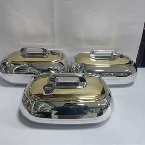Offre Spéciale : Ensemble de 3 Casseroles Isothermes 4,5L, 5,5L, 6,5L – Marmite Chauffante Isolée pour Cuisines Africaines et du Moyen-Orient - Product Image 1