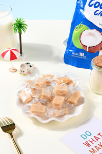 Caramelos Duros con Sabor a Coco Fresco, Envasados Individualmente, al por Mayor, para Fiestas, Regalos, Golosinas - Product Image 3