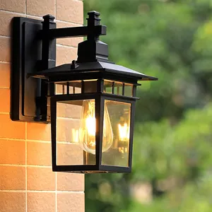 户外灯具灯具灯笼花园壁灯防水楼道灯现代创意复古家用户外壁灯