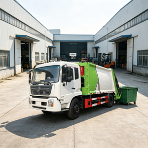 Camión <span class=keywords><strong>de</strong></span> Basura Dongfeng <span class=keywords><strong>de</strong></span> 15cbm con Carga Trasera Automatizada para <span class=keywords><strong>Empresas</strong></span> <span class=keywords><strong>de</strong></span> Recolección <span class=keywords><strong>de</strong></span> <span class=keywords><strong>Residuos</strong></span> Comerciales - Product Image 4