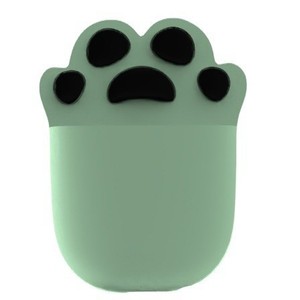 Zhixi Cat Paw Silicone Storage Bin 12Cm X 3Cm Wall Mounted Bathroom Living Room Organizer Pink Durable Multipurpose - Product Image 2