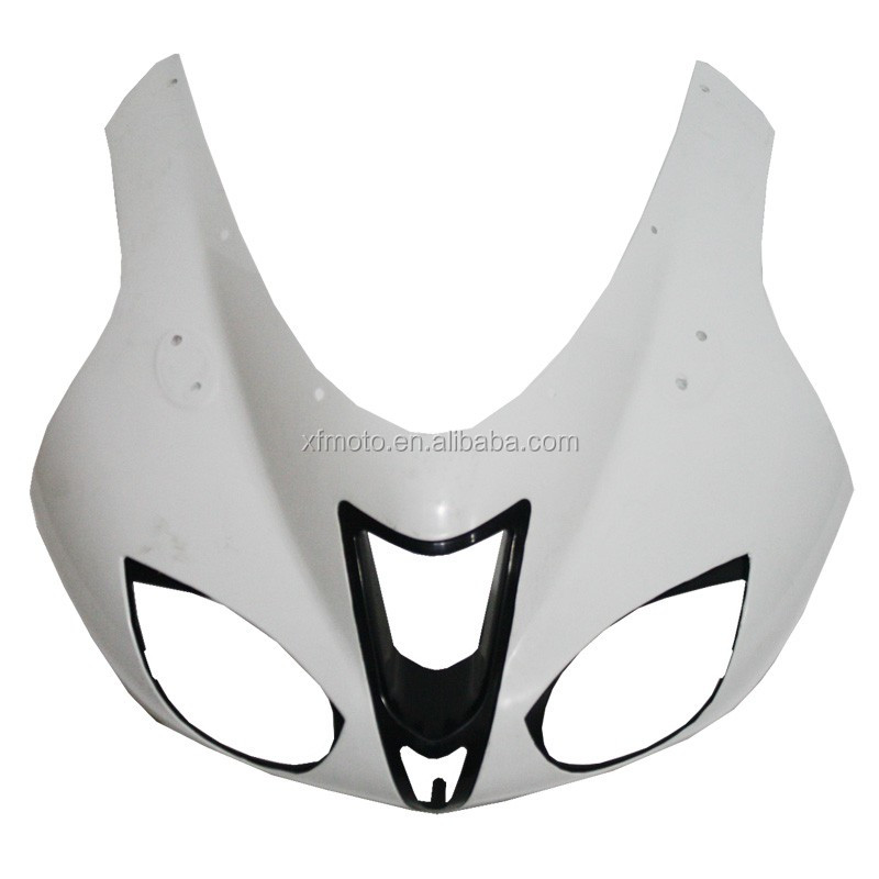 ABS Plastic Upper Front Fairing Cowl Nose for Kawasaki ZX6R