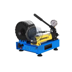 Low Noise High Productivity Factory Direct Supply 1 Inch Hose Crimper 4 Wires Hydraulic Hose Crimping Machine