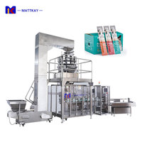 Système d'emballage à convoyeur à vis de haute qualité pour l'alimentation, machine de pesage et de remplissage pour ensacheuse verticale et ensacheuse de boîtes avec peseuse multi-têtes