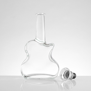 <span class=keywords><strong>Prix</strong></span> de gros usine : Bouteilles de vin en verre transparent en forme de violon pour le brandy et le <span class=keywords><strong>rhum</strong></span>, disponibles de 500 ml à 750 ml - Product Image 5