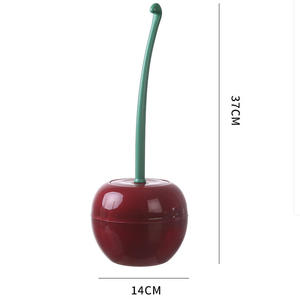 Ensemble <span class=keywords><strong>brosse</strong></span> et support pour toilettes Cherry, accessoires <span class=keywords><strong>de</strong></span> décoration <span class=keywords><strong>de</strong></span> salle <span class=keywords><strong>de</strong></span> bain - Product Image 5