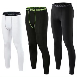 Pantaloni a compressione termica <span class=keywords><strong>da</strong></span> <span class=keywords><strong>uomo</strong></span> che corrono collant sportivi sportivi <span class=keywords><strong>Leggings</strong></span> a Base resistente al ciclismo - Product Image 2