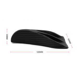 Alerón Trasero Tipo Cola de Pato para Techo de Coche, Paquete de 7, Plástico ABS Negro, Tipo Adhesivo, Decoración para Maletero Trasero - Product Image 3