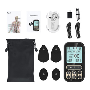 Masajeador TENS Recargable de 60 Modos, Fisioterapia, Estimulador Muscular EMS, Electrodos, Unidad TENS, Dispositivo de Terapia Digital - Product Image 5