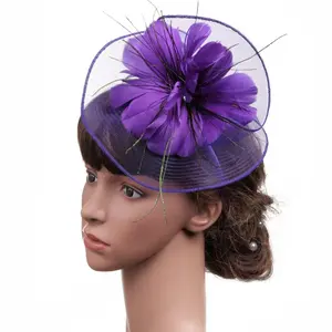 Fashionable England Style Wedding Accessory Women Hair Clip Parties And Costumes Fascinator Hat Evening Party Dress Accessories