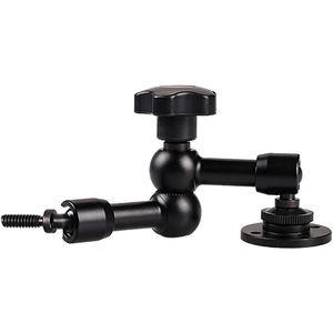 Support de Microphone mural 3/8 "-16 support de Microphone à bride support pour projecteur Camping trépied plateau à thé crochet <span class=keywords><strong>lampe</strong></span> à poisson - Product Image 1