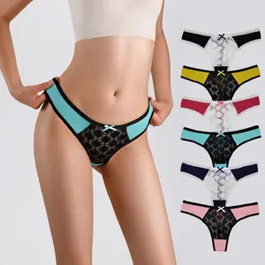 Women Sexy Cotton Bikini Fashion Thongs