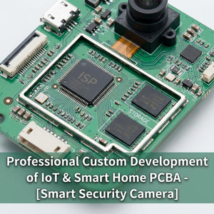 แผงวงจรพิมพ์ IoT คุณภาพสูง ประกอบวงจรไร้สาย PCBA ออกแบบตามสั่ง สำหรับระบบเตือนภัยความปลอดภัยบ้านอัจฉริยะ - Product Image 4