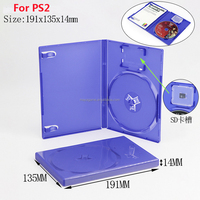 CD DVD Disques Boîte De Rangement pour PS2 PS3 Jeu Boîte De Protection Disque Couverture Cas Remplacement
