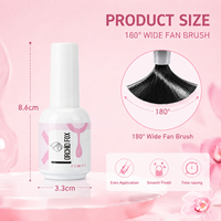 ORCHID FOX OEM Custom HEMA & TPO Free Vegan Cruelty Free 3D Magic Magnetic Fast Dry Soak Off UV Cat Eye Gel Nail Polish