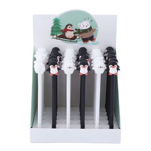 Bolígrafos de Gel de Goma Azules Personalizados con Forma de Pingüino y Oso Polar de 0.5 mm al por Mayor - Product Image 1