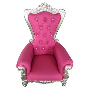 Chesterfield de la Reina Anne alta ala fabricante de China <span class=keywords><strong>rey</strong></span> pedicura venta al por mayor y venta al por boda silla <span class=keywords><strong>del</strong></span> trono - Product Image 3