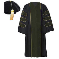 Robes et toques de doctorat de luxe pour l'université – Tenues de cérémonie de remise des diplômes