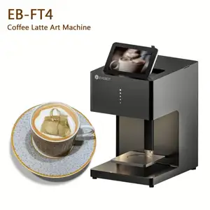 EVEBOT-Impresora de café con tinta comestible, popular WiFi, Barista, postres, selfie, capuchino, latte, Mocha, espuma de leche