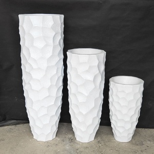 <span class=keywords><strong>Pot</strong></span> de fleurs en béton pour décoration, pièces, Simple, <span class=keywords><strong>mat</strong></span>, <span class=keywords><strong>blanc</strong></span>, moderne, pour l'intérieur et l'extérieur, ciment décoratif - Product Image 4