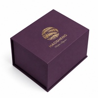 Boîte d'emballage cadeau magnétique de luxe haut de gamme pour flacon de parfum, boîte en carton personnalisée avec logo magnétique et insert