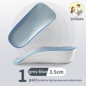Orthopedic Memory Foam <b>Insoles</b> for Men Women's Sneakers Flat Feet Arch Support Height Increase Heel Lift Soft Shoe Pads - Product Image 4