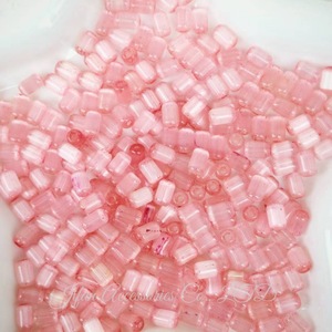 Perles œil-de-chat brossées 4x6 <span class=keywords><strong>mm</strong></span>, accessoires de perlage faits main, perles en verre en vrac pour la fabrication de bijoux artisanaux DIY - Product Image 6