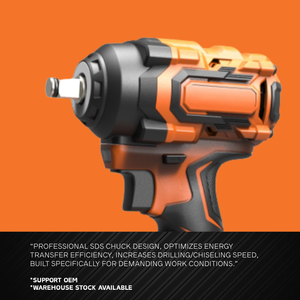 ชุดประแจบลัชเลสไร้สายแรงบิดสูง 511608 20V MAX ขนาด 1/2 นิ้ว สำหรับซ่อมแซมยานยนต์ ก่อสร้าง และเปลี่ยนยาง - Product Image 4