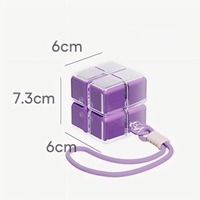 Trousse médicale Rubik's Cube portable avec cordon, grande capacité, multifonction, boîte de rangement scellée anti-humidité en plastique pour la maison