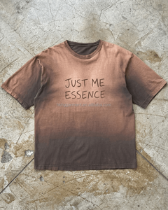 HONGGUAN OEM al por mayor Camisetas de algodón de manga corta vintage lavadas, personalizadas con serigrafía, para hombre, de corte oversize y efecto desgastado - Product Image 1