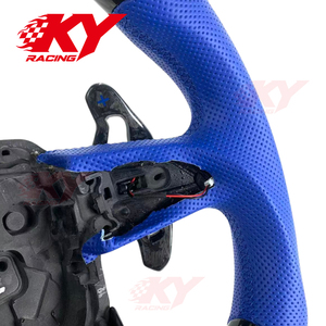 Volant sport en fibre de carbone forgée pour Lamborghini Urus SE V8 S PHEV Racing, compatible avec Aventador S Roadster Huracán - Product Image 3