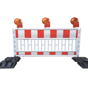 Euro Stad Oprit Werkzone Voetgangersverkeer Crowd Control Hek Barricade Verkeersveiligheid Constructie Plastic Hekwerk Barrières - Product Image 3