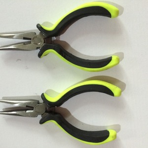 Mini Needle Nose Pliers 4.5 Inches Chrome Vanadium Steel Smooth Jaw Household Tools - Product Image 1