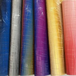 크로마틱 인조 파이썬 가죽 비닐 패브릭 양각 패턴 지갑 핸드백 액세서리 만들기 소파 의류 PU 소재 - Product Image 4