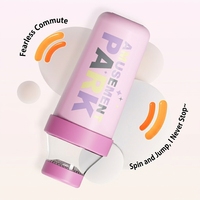 Gourde isotherme tendance YEKEA 450 ml en acier inoxydable 316, esthétique, isolation sous vide 12-24 heures, anti-fuite, sans BPA