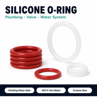 Joint torique en silicone de marque Dongting pour robinet de plomberie, vanne, système de douche, système d'eau potable, conforme aux normes NSF et FDA, vert/noir/rouge, personnalisable
