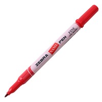 Marqueur permanent Zebra de qualité supérieure, petit format, à tête unique, pour signature, vente en gros, personnalisable en usine