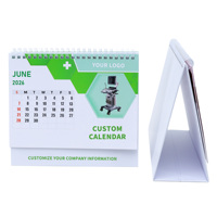Calendario da Tavolo Personalizzato con Citazioni Motivazionali Quotidiane, Regalo Promozionale Aziendale, Calendario dell'Avvento