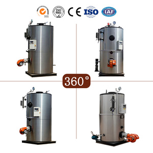 Piccola Caldaia <span class=keywords><strong>a</strong></span> Vapore Verticale Industriale 50KG-1T/H <span class=keywords><strong>a</strong></span> <span class=keywords><strong>Gas</strong></span> o Olio, Controllo Automatico PLC, per Fabbriche di Alimenti, Bevande, Chimica e Tessile - Product Image 2