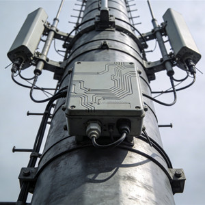 Poteau télégraphique utilitaire en acier à haute capacité de transmission pour usage conjoint électrique et télécom - Product Image 4